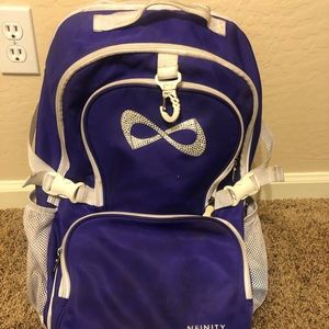 Nfinity purple back pack